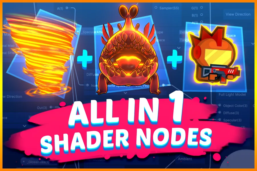 All In 1 Shader Nodes key art