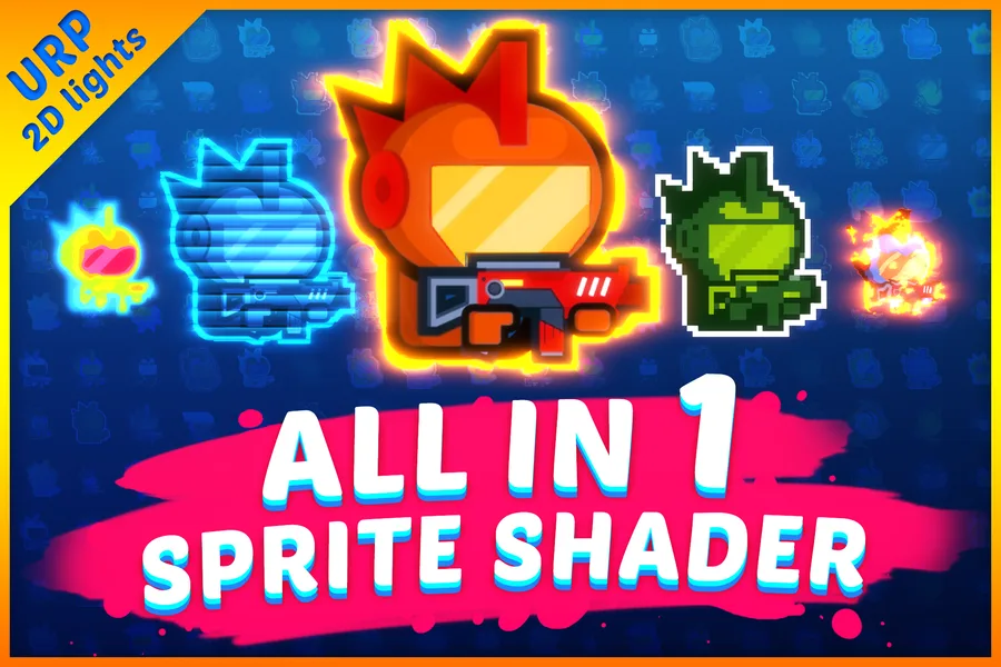 All In 1 Sprite Shader key art